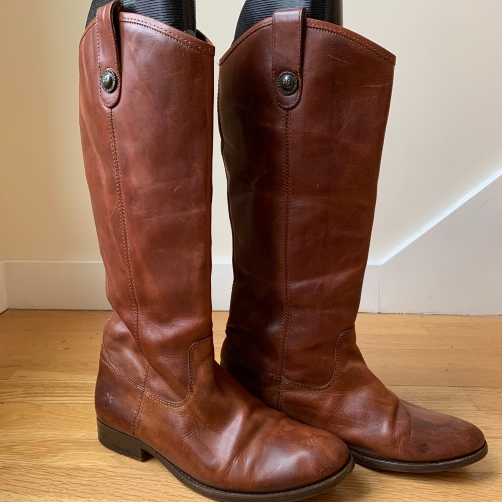 Used Frye Melissa Button riding boots sz. 8